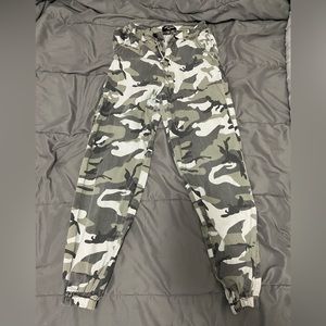 Camo Form Fitting Pants